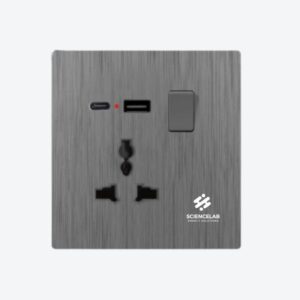 5 Pin MF Switch Socket +USB+Type-C